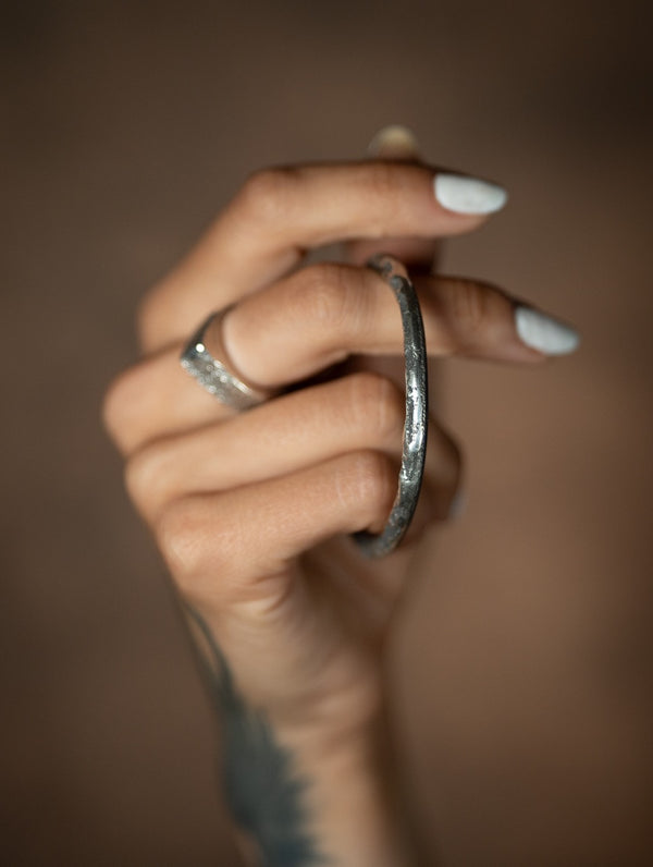 Bracelet jonc en argent