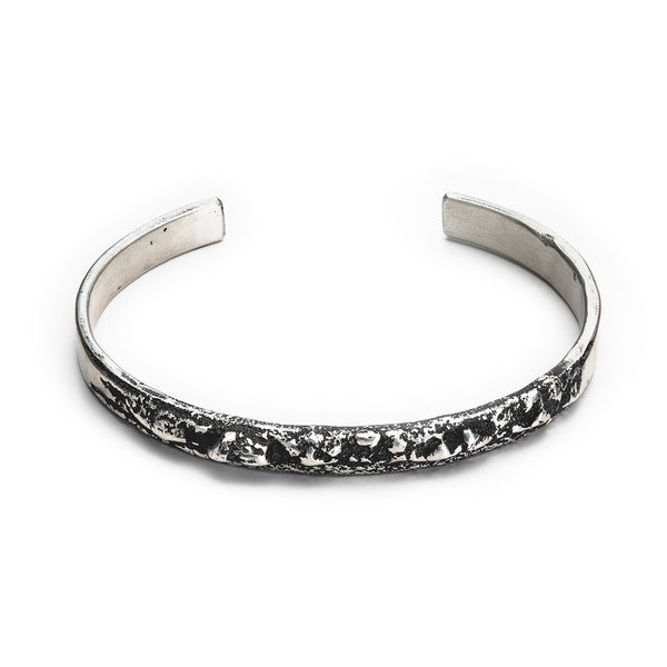 Bracelet ruban fin brossé