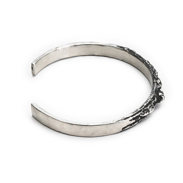 Bracelet Ruban fin - Ag. 925 brossé