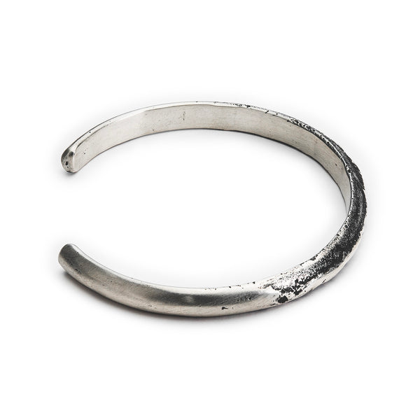 Bracelet Demi Jonc fin - Ag. 925 brossé