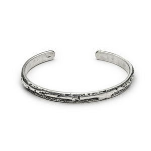Bracelet ruban fin en argent 925