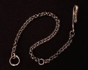 Chaîne de portefeuille en argent