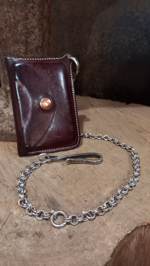Chaîne de portefeuille en argent