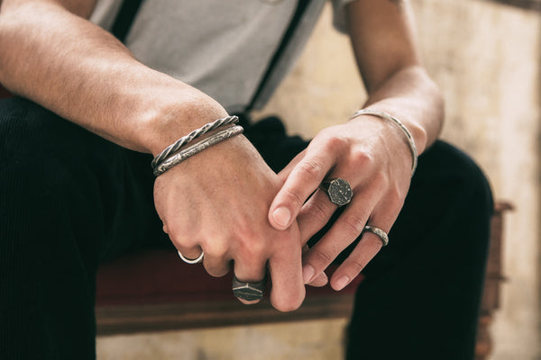 Différents bijoux Septentrion portés